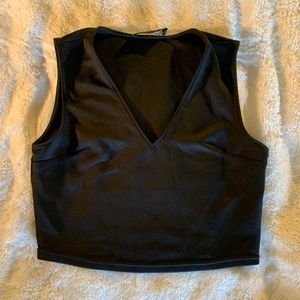 Love Republic Black cropped tank